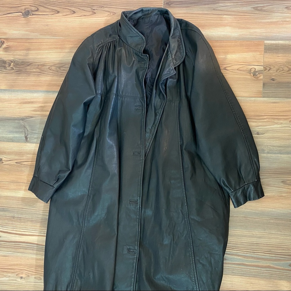womens leather jacket XL